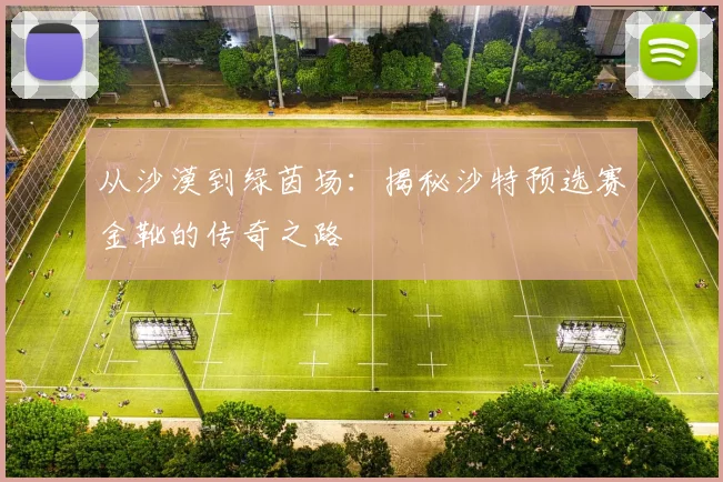 从沙漠到绿茵场:揭秘沙特预选赛金靴的传奇之路
