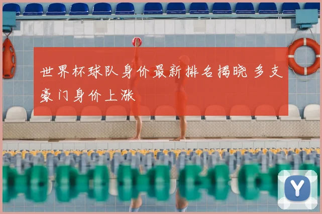 世界杯球队身价最新排名揭晓 多支豪门身价上涨